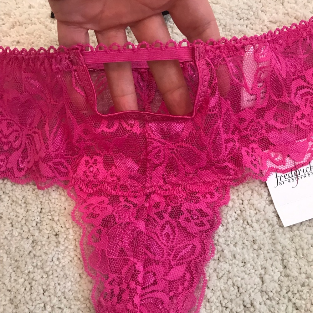 2 Frederick’s Lace Thongs - Picture 4 of 8